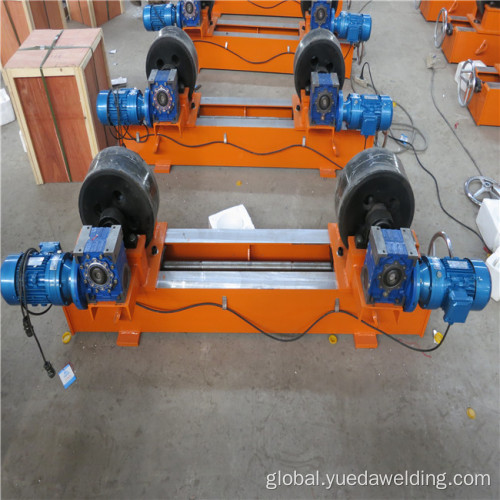Auto Pipe Welding Roller Beds Rotator Roller width 120-220mm Self Aligning 40t Welding Rotator Manufactory